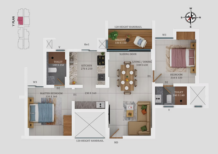 Oasis Floor Plan 13